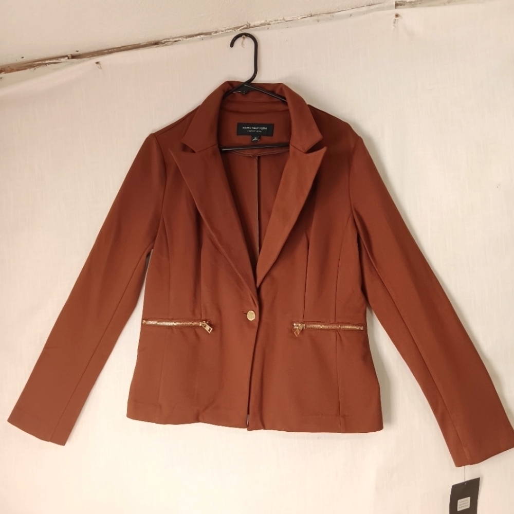 Marc New York By Andrew Marc blazer One Button, Outfits Formal, Casual, sz M.